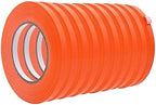 WOD Orange 10 Pack, Poly Bag Sealer Tape - 3/8 inch x 180 yds. for Color Coding Age of Perishables, Food Storage, Pack,Aging and Sealing Meat, Candy, or Gifts BSTC22PVC by WODTape