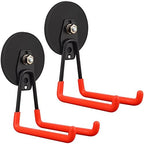 ULIBERMAGNET Magnetic Hooks,Heavy Duty Magnet Hook,Large Manget with Hooks for Hose,Jig Saw,Circular Saw,Workshop Organization,2 Pack Tool Hooks for Hammer Drill,Garden Tool(3.46inch/Orange) by ULIBERMAGNET
