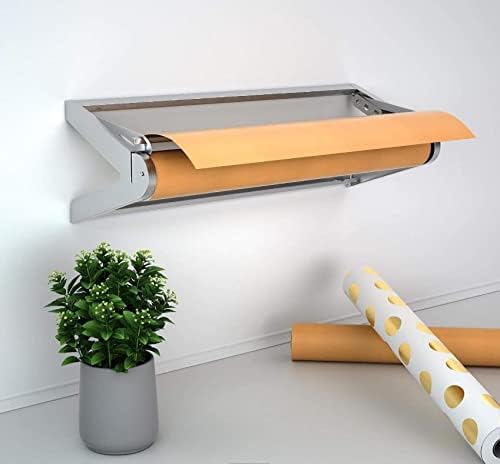 HFS(R) 18-Inch Kraft Paper Roll Holder and Cutter, Wall or Tabletop - Image 6