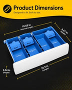 WH42X34717 Flex Dispenser Tray Replacement for GE Profile Washer Detergent Drawer - Image 5