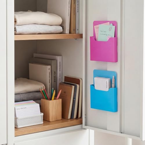 Gilprop 8 Pack Magnetic File Folder Holder for Whiteboard Classroom Storage - Image 5