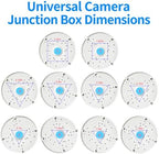 Universial ABS Security Camera Junction Box (8 Pack) - Image 2