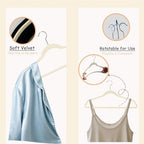 Urby Extra Wide Hangers for Plus Size Clothes, 21 Inch, Velvet, 24pk - Image 6