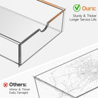 DOMNIU Acrylic Makeup Drawer Storage Organizer with 13 Drawers, 3 Set - Image 5