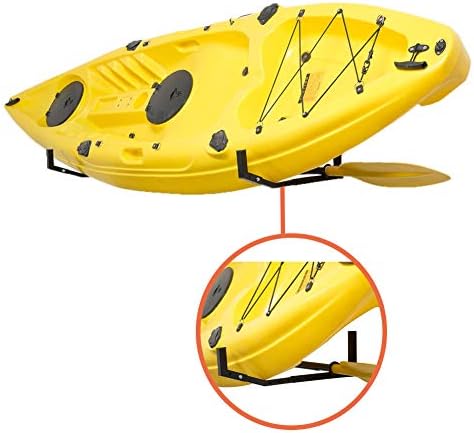 Wallmaster Kayak Storage Hooks, Adjustable Garage Kayak Storage Hangers - Image 3