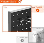 Ultrawall 4 Pcs Metal Pegboard Wall Panels, Peg Boards for Garage Tool Storage (Pack of 2) - Image 4