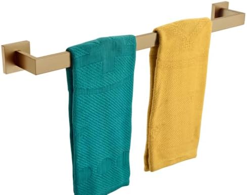 KOKOSIRI 24-Inch Towel Rack for Bathroom Kitchen Towel Bars Wall Mount SUS304 Stainless Steel Towels Holder, Champagne Bronze B4003CPG-L24 by KOKOSIRI