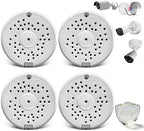 (ABS New) Security Camera Junction Box,Security Camera Bracket Outdoor,Plastic Waterproof Security Camera Mount Hide Cable Junction Box for Arlo Solar Panel Flip Cover Cable Cover by OOSSXX