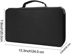 Vomgomfom 300 Slots Marker Case 4-Layer PU Leather, Handle, Solid Black - Image 2