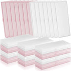 Fainne 36 Pcs Plastic Pencil Cases Bulk, Pencil Box, White Pink by Fainne