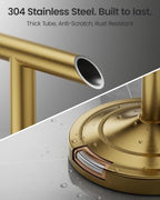 Gold Freestanding Hand Towel Holder Countertop, Height Adjustable - Image 3