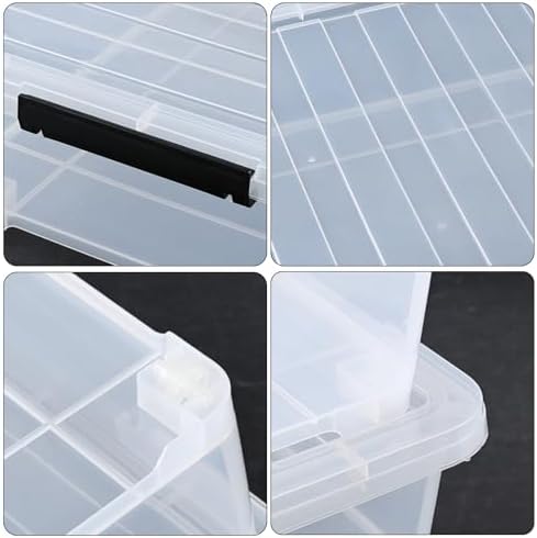 Under Bed Storage Bins With Wheels, 40 Quart, 3 Pack - Image 3