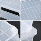 Under Bed Storage Bins With Wheels, 40 Quart, 3 Pack - Image 3