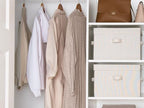 StorageWorks Fabric Storage Bins with Lids, Closet Storage Bins - Image 4