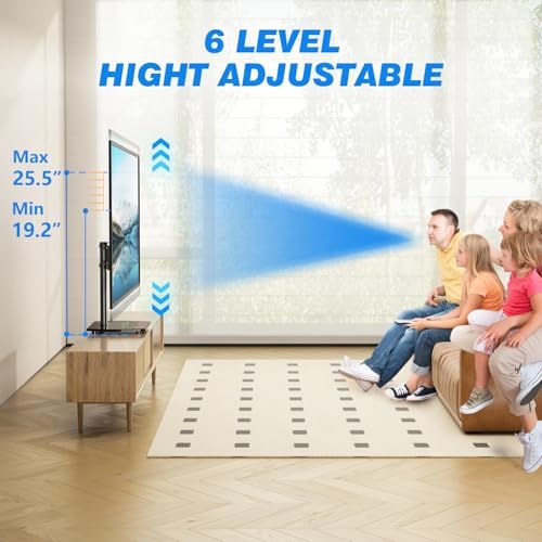 Rfiver Universal Swivel TV Stand for 27-50 55 60 Inch TVs - Image 4