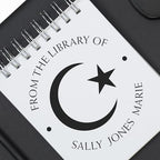 Custom Made Book Stamper - PSI Pre-Inked Respected Crescent Personalized Home Stamp for Muslim Community Leaders - Ideal Custom Book Stamper for Libraries, Schools, and Personal Collections - Image 4