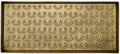 HF by LT Antlers Pattern Metal Boot Tray, 30 x 13 inches, Antique Brass Finish by HFbyLT