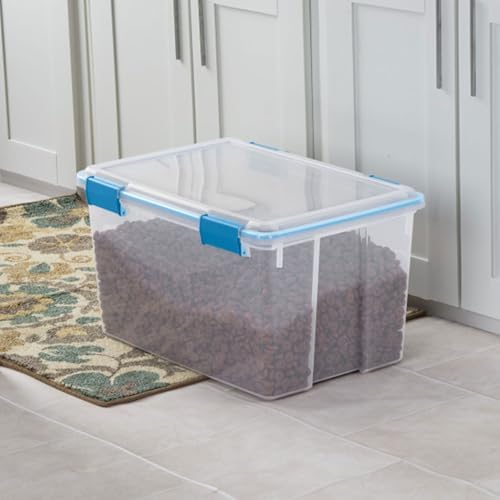 Sterilite Gasket Storage Box with Lids for Home & Office, 54 Quart, 4-Pack - Image 6