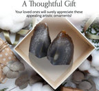 Nature's Decorations Natural Agate Bookends - A-Quality Small Heavy Duty Geode, Earth Tone & Neutral Decor, Unique Crystal Gift, 1 Pair (2-3 lbs) - Image 7
