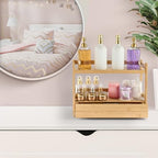 Sorbus Matcha Station Shelf, Bamboo (17" x 6.5" x 12.6") - Image 6
