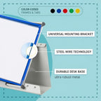 tarifold Desktop Reference Display System, 50 Pockets, Expandable, Blue - Image 3