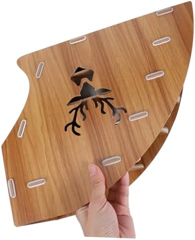 Wood Paper Organizer Mail Sorter File Holder with Multifunctional Storage - Image 4
