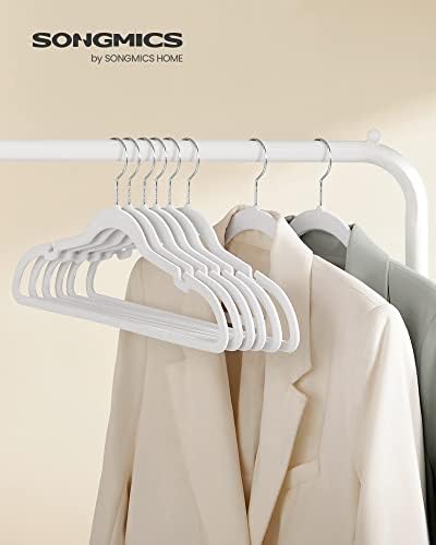 SONGMICS Velvet Hangers 60 Pack, Non-Slip Clothes Hangers, Space-Saving - Image 2