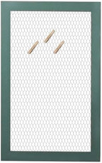 18 × 29" Chicken Wire Frame Large Bulletin Board, Hanging Jewelry Organize - Image 6
