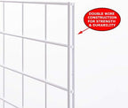 ECONOCO Portable 2’ X 7’ White Grid Panels - Pack of 3 - Image 4