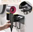 Hair Tool Organizer Wall Mount, Hair Dryer Curling iron Organizer - Image 3