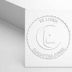 Custom Library Embosser - Hybrid Holy Crescent Star Design | Personalized Home Library Embossing Seal for Imams | Customized Library Embosser for Books and Stationery | Islamic Gift for Scholars - Image 6