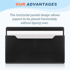 Fuutreo Magnetic Wall File Holder,6pcs,Black,Horizontal-large - Image 3