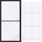 100Pcs Thickened Blank White Paper Envelopes for Business Cash Receipt Storage Tear-resistant Organizer Bags for Mailing Photo Voucher Protection - Image 7