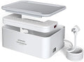Power Strips with Cable Management Box, Surge Protector, White by Unknown