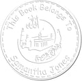 Custom Library Embosser - Hybrid Crescent and Allah Design | Personalized Return Library Embossing Seal for Islamic Bookstore Owners | Customized Library Embosser for Unique Book Identification by AcornSalesCo
