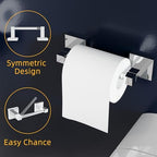 RUACQ Bathroom Accessories, 3-Piece Bathroom Hardware Set, Chrome - Image 3