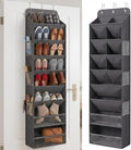 HOMELUX THEORY Hanging Shoe Organizer for Closet, 8-Tier, 120D, Dark Gray by HomeluxTheory