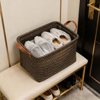 GIB Wicker Woven Storage Baskets for Organizing Blankets Laundry Shelves - Image 4