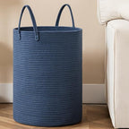 Laundry Basket, 72L Woven Laundry Hamper, Baby Nursery Hamper for Toys by joybest