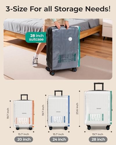 BAGSMART Travel Vacuum Bags with Rechargeable Electric Pump, 12PC Kit - Image 3