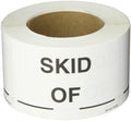 Tape Logic Aviditi Tape Logic 3" x 5","Skid_of_" Black/White Sticker, for Shipping, Handling, Packing, and Moving (1 Roll of 500 Labels) by TapeLogic