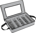 Flatware Storage Case 5 Compartments Silverware Container Box, Gray by HOLDN%E2%80%99STORAGE