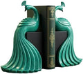 Bellaa Peacock Bookends, Vintage Turquoise 21505 by Bellaa