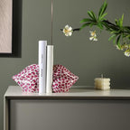 Unique Leopard Print Lip Bookends for Home Living Room Decor - Image 4