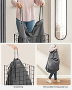 SONGMICS Laundry Hamper, Collapsible, 23.8 Gal. (90L) - Image 4