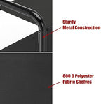 Simple Houseware Coat Rack with Shelf, Standing Hall Tree with Hooks, Black - Image 3