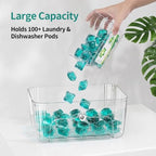 Delamu 3 In 1 Trash Bag Holder Dishwasher Pod Holder With Moistureproof Lid - Image 5