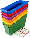 Really Good Stuff Durable Book and Binder Holder, 6-Pack, Group Color by ReallyGoodStuff