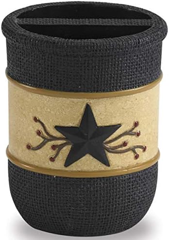 Park Designs Star Vine Toothbrush Holder, Ceramic by ParkDesigns