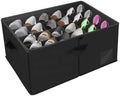 Shoe Organizer for Closet,Foldable Box with Clear Cover,Adjustable dividers by TaoTaoTse